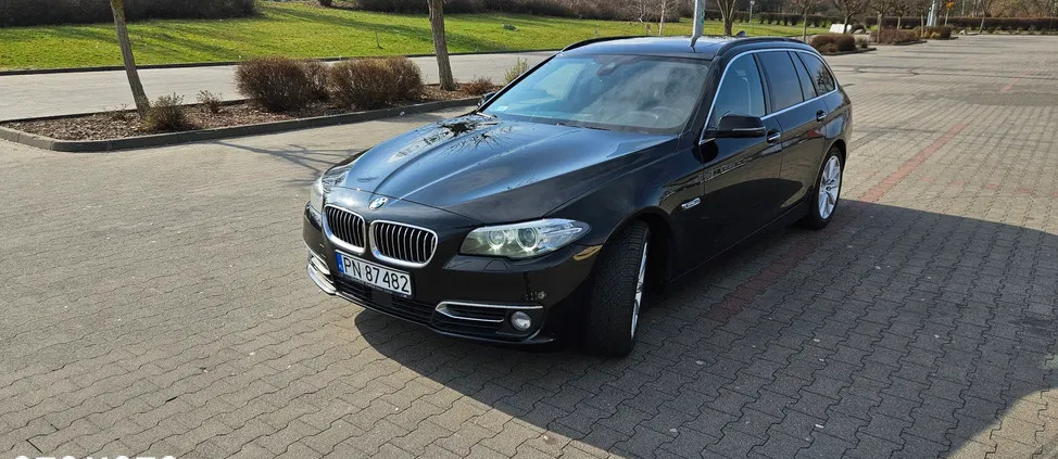 bmw seria 5 wielkopolskie BMW Seria 5 cena 73900 przebieg: 220000, rok produkcji 2013 z Konin